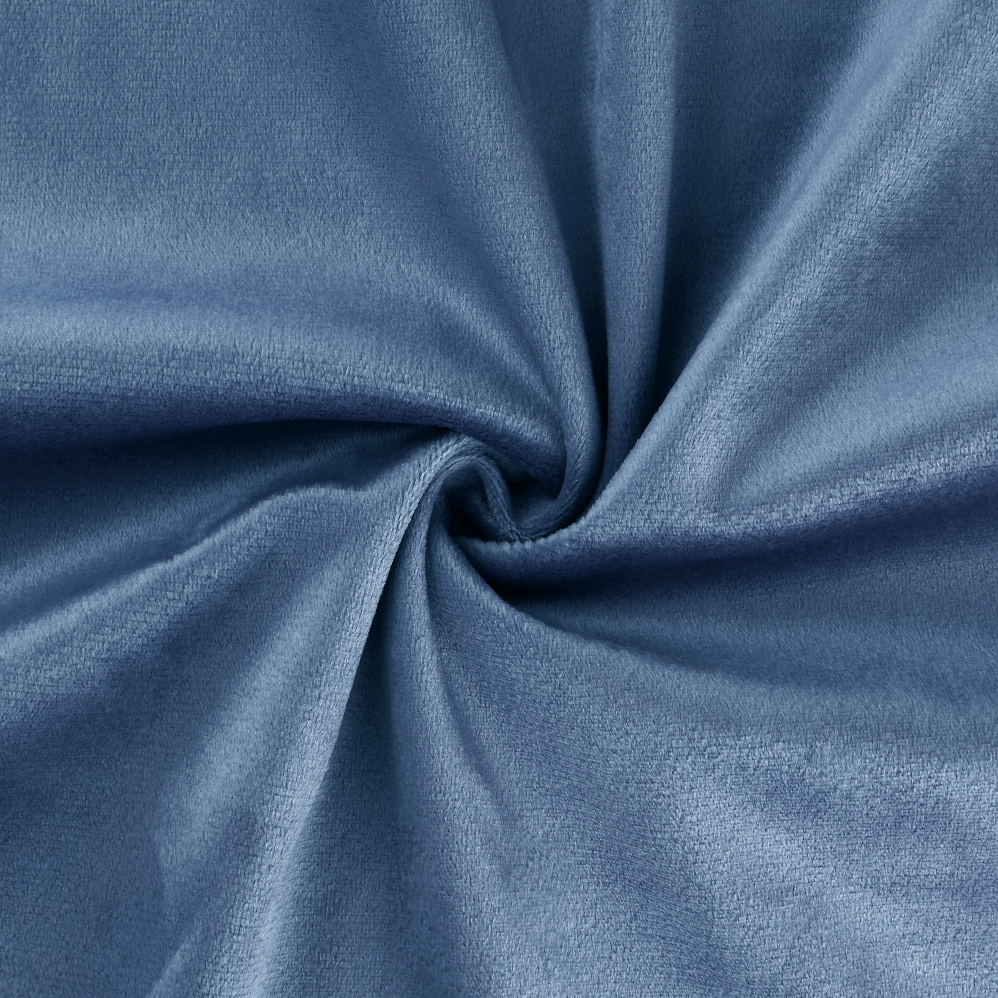 Unique Bargains Velvet Modern Zipper Cushion Decorative Throw Pillow Covers (2 Count) Royal Blue 16" x 16"
