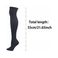 thumbnail image 3 of qolati Knee High Socks for Women Cable Knit Warm Thick Tall Boot Stockings Leg Warmers Long Tights Stockings, 3 of 3