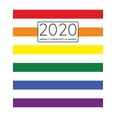 thumbnail image 1 of 2020 Weekly & Monthly Planner: Rainbow Stripes 2020 Datebook - Yearly Monthly and Weekly Spreads with Dot Grid Pages for Notes, Contacts, Brainstorming, Organizing and Goal Setting (Paperback), 1 of 1