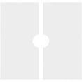 thumbnail image 4 of Embry Architectural Grade PVC Contemporary Ceiling Medallion 38"OD x 6"ID x 13 1/4"C - Two Piece, 4 of 11