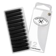 thumbnail image 3 of (2 pack) Thornton's Luxury Goods Short Standard International Fountain Pen Ink Cartridges Black-Blue Ink Pack of 12 Refills for Classic Calligraphy Pens Compatible With All Brand Neutral PH Smooth Flow, 3 of 4