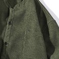 thumbnail image 5 of IROINNID Men's Corduroy Long Sleeve Solid Color Comfy Shirt Autumn Winter Daily Warm Corduroy Shirt Jacket Outwear & Jackets, 5 of 6