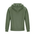thumbnail image 3 of Abcomgle Boys Zip Up Hoodie 14-16 Oversized Quarter Zip Sweatshirt Boys Tactical Long Sleeve Kids Pullover Athletic Outdoor Sports Hoodies for Teen Boys with Cargo Pockets,12-13 Years,Light Green, 3 of 7