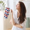 thumbnail image 6 of 40 oz Tumbler With Handle Stainless Steel Insulated Tumbler With Lid for Car Cup Holder Stripes Heart Pattern, 6 of 9
