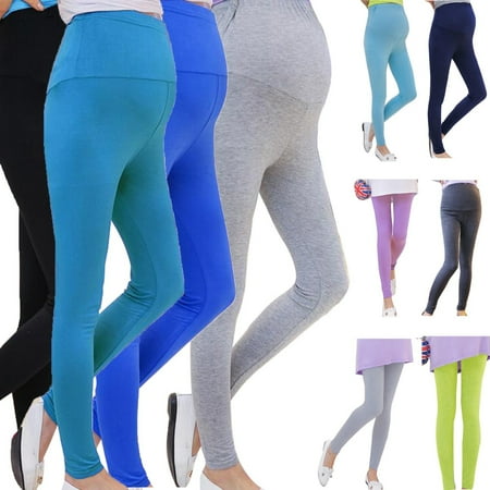 

Adjustable Pregnant Women Abdominal Maternity Pants Belly Leggings Trousers New