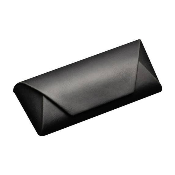huanledash Glasses Case Wear-resistant Convenient Portable Faux Leather Women Men Glasses Storage Box Home Supply