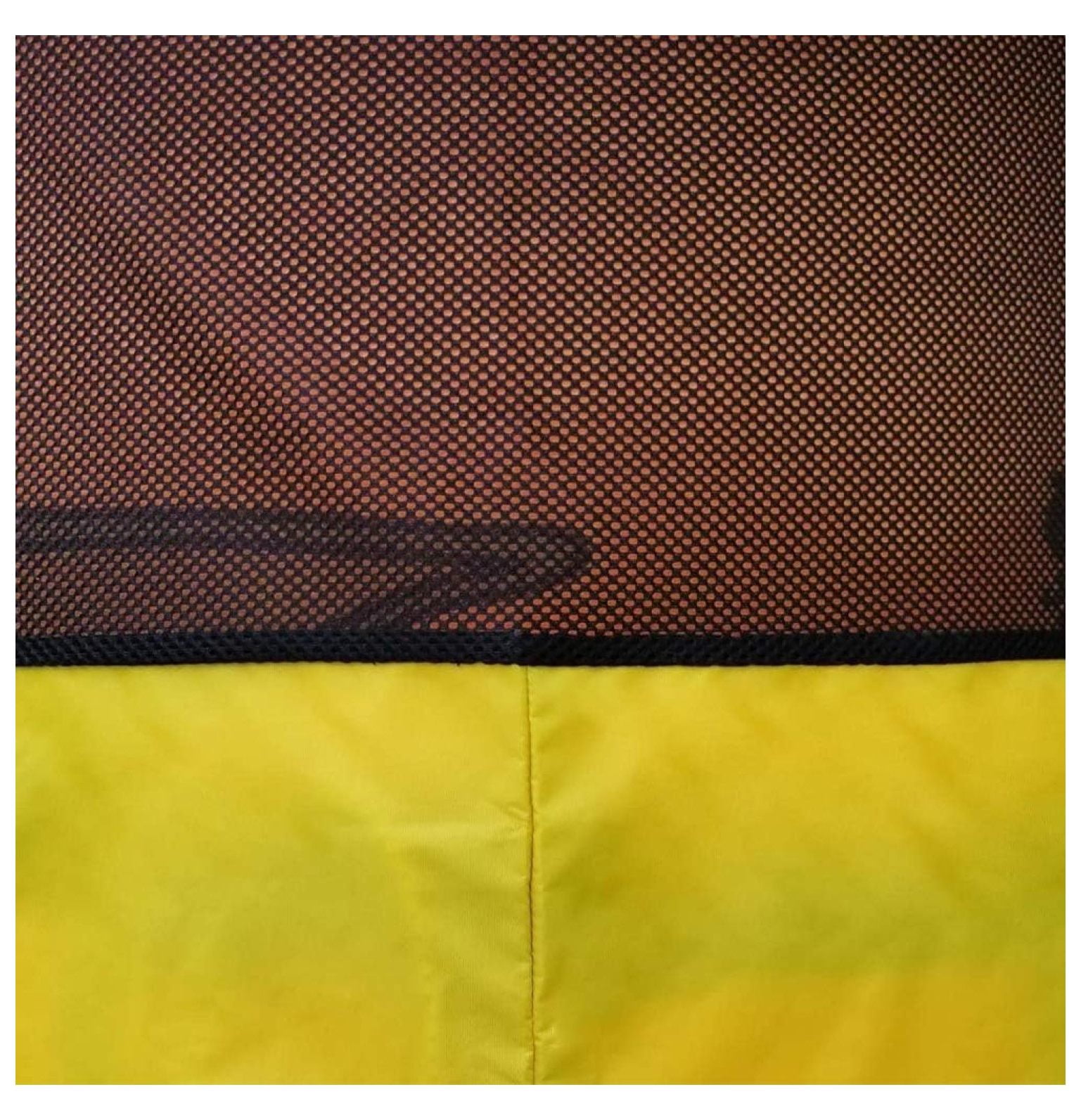 Aqua Lily Pad ACC-SB-XL-Y Nylon Storage Bag with Mesh Inserts and Mounting , Fits 16, 20, & 22 Foot Pads - Yellow