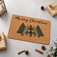 thumbnail image 4 of Christmas Tree Doormat, Home Indoor Outdoor Patio Winter Welcome Door Mat, Non-Slip Entrance Mat For Home Entrance Outside Entry, 4 of 6