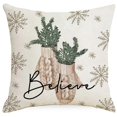thumbnail image 4 of Funda de almohada de navidad con dibujos animados, cubierta de cojín con diseño de alce, copo de nieve, árbol de navidad, decoración de feliz navidad para el hogar, sofá, 2023, 4 of 4