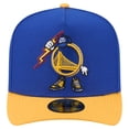 thumbnail image 2 of Men's New Era  Royal Golden State Warriors Injection Cartoon Logo A-Frame 59FIFTY Fitted Hat, 2 of 5