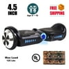 "UL2272 Listed Safe (UL) 4.5"" Kids Mini Hoverboard Two Wheel Self Balancing Electric Scooter Black K2"