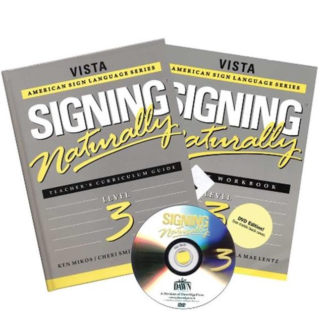 Cicso Independent DVD009A Signing Naturally Level 3 Teachers Curriculum