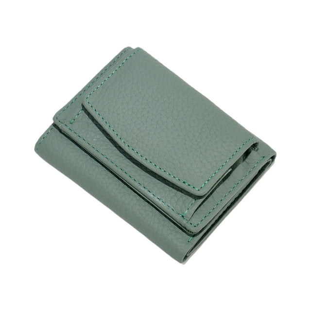 Mini Wallet 2025 Leather Blocking Card Holder Organizer Pocket Mini Wallet Change compatible with Machine Sorter for Kids Bank compatible with Machine Change Counter compatible with Machine Kids Relay