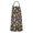 Princess and Castle, variant on Princess and Castle Black Pattern Apron for Women with Pockets, Cotton Linen Waterproof Adjustable Apron for Kitchen Cooking Gardening BBQ Salon 33"x27"