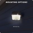 thumbnail image 4 of Globe Electric 91008620 1 Light 14-9/16" Wide 4000K Led Outdoor Security Flood Light -, 4 of 7