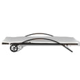 thumbnail image 4 of vidaXL Sun Lounger with Cushion & Wheels Poly Rattan Brown, 4 of 5