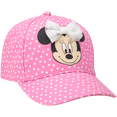 thumbnail image 3 of Disney Girls' Minnie Mouse Baseball Cap – 3D Bow Curved Brim Strap Back Hat (4-7), 3 of 7