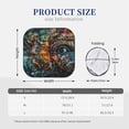 thumbnail image 3 of Fotbe Colorful Graffiti Abstract Eye 2-Piece Car Windshield Sun Shade | Sun Blocker for Car Windshield | Foldable Automotive Interior Accessories for Sun Protection-Medium, 3 of 7