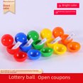 thumbnail image 2 of 100-Pack 4CM Seamless Smooth Surface PVC Lottery Balls with Easy-Open Design, Custom Logo Printable, Random Mixed Colors for Prize Draws, Sports Events & Promotional Giveaways – Durable Grip-Enhanced, 2 of 5