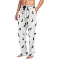 thumbnail image 4 of Top-kevin Multi- Rottweiler Dogs Pajama Pants for Men PJs Bottoms Sleep Lounge Pants with Pockets, S M L XL XXL, 4 of 13