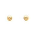thumbnail image 2 of Boucles d'Oreilles Clous en Or Jaune 14K (4mm), 2 of 4