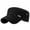 Black, variant on Baseball Cap Women Fashion Unisex Military Style Flat Cap Vintage Baseball Cap Sport Sun Hat