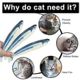 thumbnail image 5 of 3 Pack Jouets pour Chats Saury Fish, Jouet à Mâcher pour Chats d'Intérieur, 5 of 5