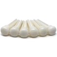 thumbnail image 1 of Bridge Pins Crosby Slotted Pure Bone para guitarra de 6 y 12 cuerdas, 1 of 9