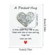 thumbnail image 3 of Tarjeta de bolsillo con bendiciones motivacionales de corazón brillante | Tarjeta de felicitación inspiradora con espacio para mensajes | Regalo de cumpleaños para amigos y familiares, 3 of 6
