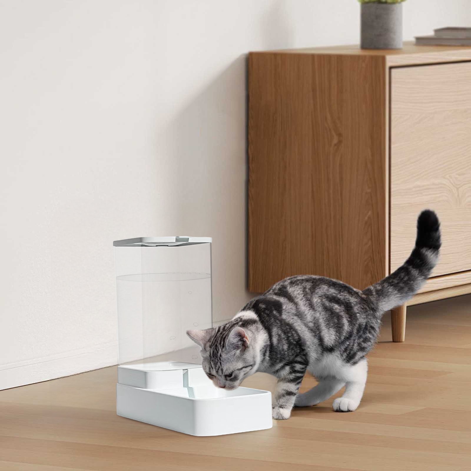 Automatic Pet Feeder with Timer, Large Capacity Smart Cat Dog Food Dispenser for Cats & Dogs, Programmable Meals