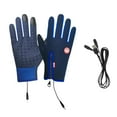 thumbnail image 3 of Bibifish Mens And Womens Heated Gloves Winter Warm USB Heated Gloves Solid Color Comfy Outdoor Workout Hiking Gloves For Adult, 3 of 3