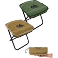 thumbnail image 4 of ZHAOCHENG Taburete de camping portátil plegable con bolsa, color verde, 4 of 5