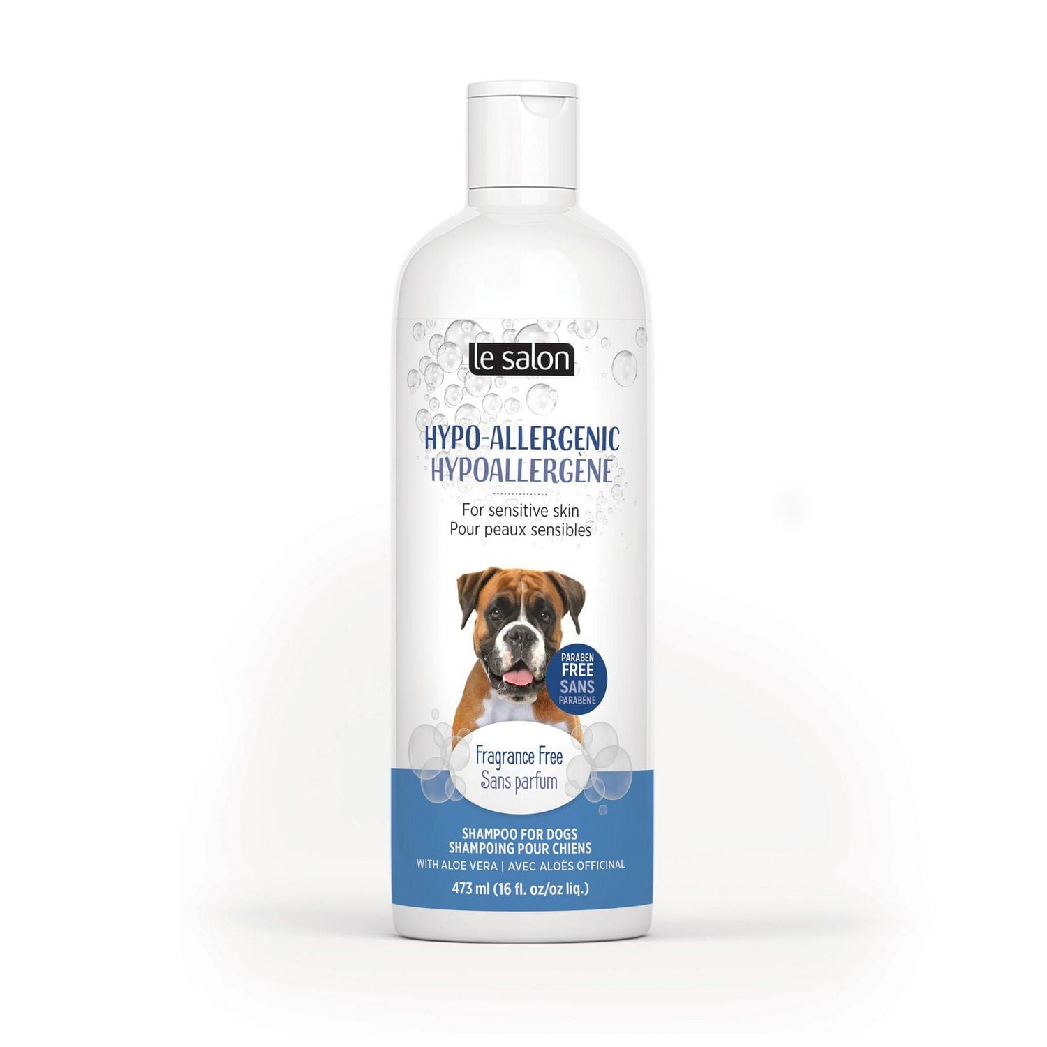 Shampoing hypoallergène Le Salon pour chiens, sans parfum, 473 ml (16 oz)