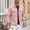 #Pink, variant on DPTALR Men's Casual Solid Color Turndown Collar Long Sleeve Shirt with Pockets,Purple,Big and Tall Men XL