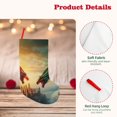 thumbnail image 4 of Vsdgher Castle Red Green Sky Dragon Christmas Stockings 18 inch Large Kids Stocking Bags Hanging Socks for Christmas Decor Decorations, 4 of 7