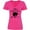 Hot Pink, variant on Inktastic Memaw Bear Grandmother Women's V-Neck T-Shirt
