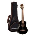 thumbnail image 1 of Ortega Guitars, 4-String Onyx Series Tenor Ukulele w/Bag, Right-handed, Black, (RUOX-TE), 1 of 4