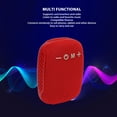 thumbnail image 3 of Altavoz Inmediable, Conexión Estéreo, Altavoz Inalámbrico para Ciclismo, Reproductor de Música Con Radio Inalámbrico Con Inserció de Tarjeta, Micrófono Incorporado, PARA, 3 of 7