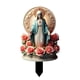 thumbnail image 1 of Ruifaya Estaca de jardín de acrílico resistente al desgaste de color brillante de la Virgen María ◇■, 1 of 1