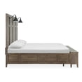thumbnail image 4 of Magnussen Home Bay Creek Toasted Nutmeg King Lamp Panel Storage Bed, 4 of 8