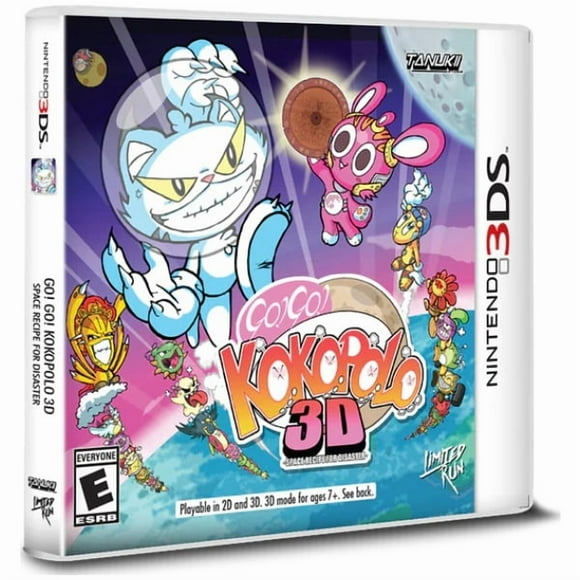 Go Go Kokopolo Space Recipe For Disaster (Limited Run Games) (3DS)