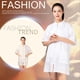 thumbnail image 3 of Uniforme de peluquero a prueba de agua, mono de técnico de belleza, traje de salón, ropa para teñir el cabello (tamaño blanco XL), 3 of 6