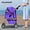 Purple, variant on YRLLENSDAN,Dog Strollers For Medium Dogs,Cat Strollers For 2 Cats,Dog Strollers For Small Dogs,With A Cup Holder,Removable,Waterproof,4 Wheels,Red