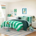 thumbnail image 2 of Mainstays Kids Full Size Wood Platform Bed Frame, White, 2 of 8