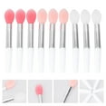 thumbnail image 4 of 9pcs Portable Silicone Lip Brush Lipstick Applicator Makeup, 4 of 9
