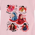 thumbnail image 3 of Descendants 5 - Character Collage - Youth Girls Fitted Short Sleeve T-Shirt, 3 of 5