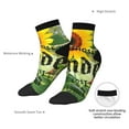 thumbnail image 6 of Naloa Not All Who Wander Are Lost Ankle Socks for Women Non Slip Socks No Show Socks Classic Low Cut Casual Socks Casual Socks, 6 of 7