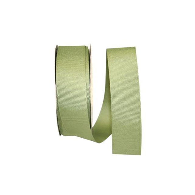 Reliant Ribbon 5200-549-09K 1.5 in. 50 Yards Grosgrain Texture Ribbon, Spring Moss