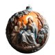 thumbnail image 3 of LADIGASU Decoración Acrílica Plana Árbol de Navidad Bonita Decoración Acrílica Redonda Liquidación Ventas Hoy Ofertas Prime 1X Listado, 3 of 5