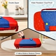 thumbnail image 4 of Étui de Transport pour Nintendo Switch 2 (2025), Coque Rigide et Étui de Voyage Portable Imperméable pour Accessoires de Jeu Switch 2, Sac de Rangement avec 2 Protecteurs d'Écran, Rouge et Bleu, 4 of 6